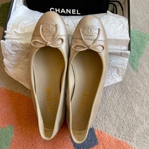 Chanel ballet flats